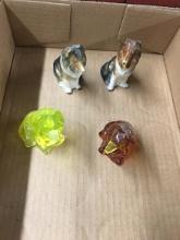 Collie Dog Figurines