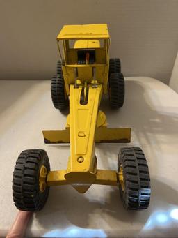 Vintage NYLINT Road Grader Yellow Vehicle P