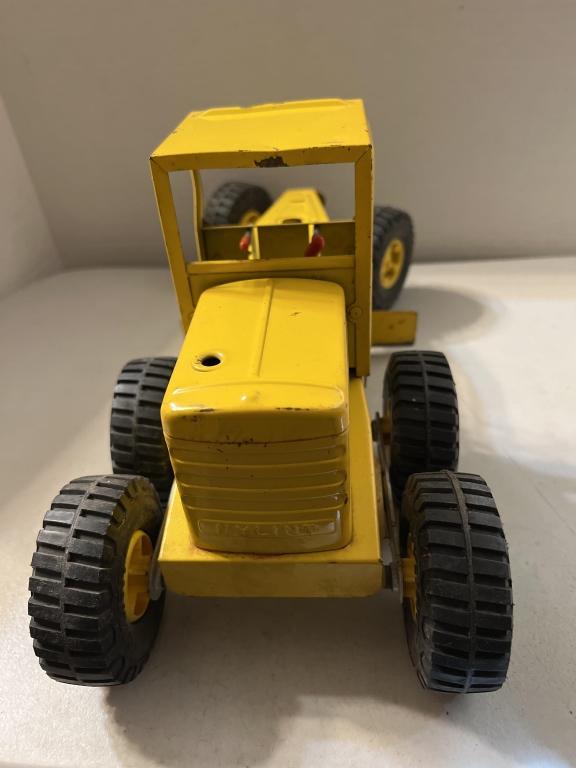 Vintage NYLINT Road Grader Yellow Vehicle P