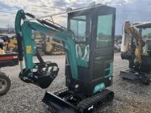 New Agrotk QH13R Mini Excavator (BLUE)