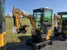 New Agrotk H13R Mini Excavator(YELLOW)