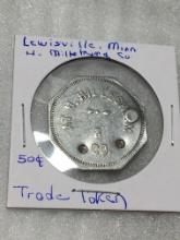 H. Hilshieim & Co. 50 Cent In Merchandise Only Trade Token