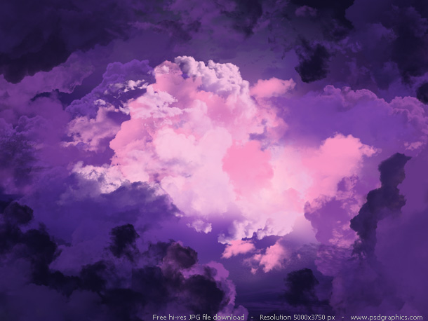 purple sky