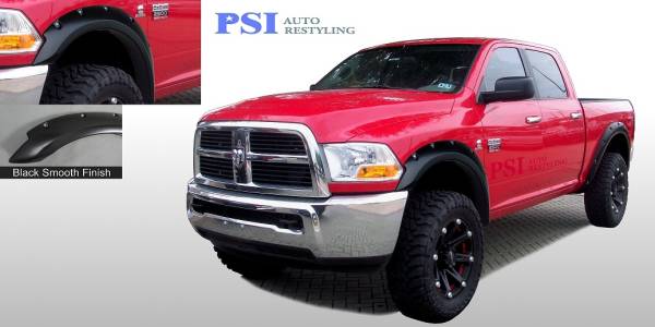 PSI - 2015 Dodge/RAM RAM 2500/ 2500 Pocket Rivet Style Smooth Fender Flares