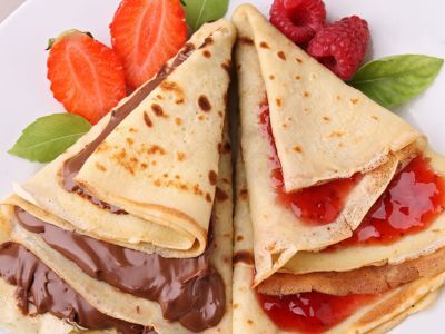 Les crêpes de la Chandeleur: de belles rondes!