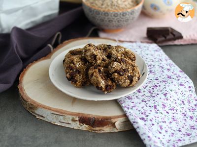 Recette Cookies 3 ingrédients à la banane et au chocolat