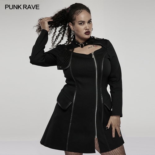 Punk Plus Size military style dress DQ-580LQF