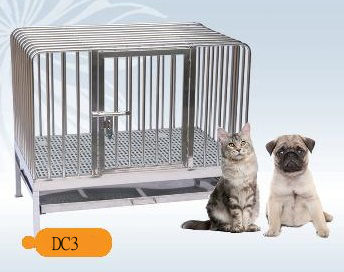 Fully Welded 304 Material Stainless Steel Dog Cage DC3