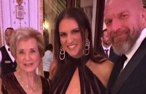 Linda McMahon, Stephanie McMahon and Triple H