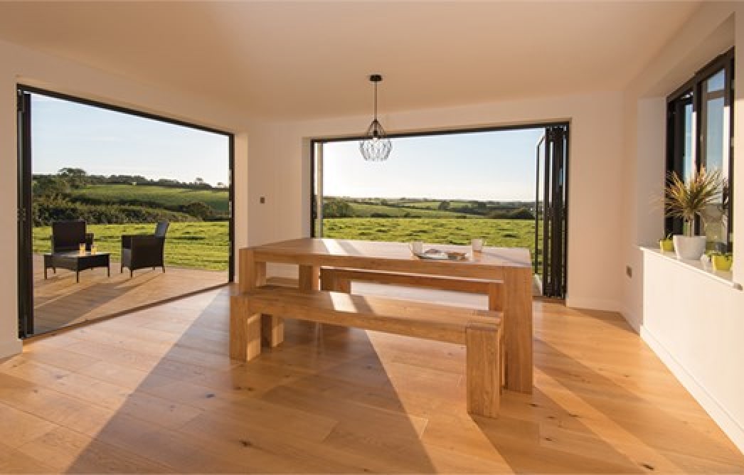 Origin Bifold Door in Grey