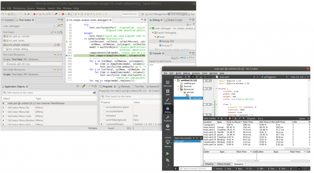 GUI Testing the Qt Creator IDE