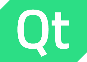 Qt Logo, Link to main Product page.