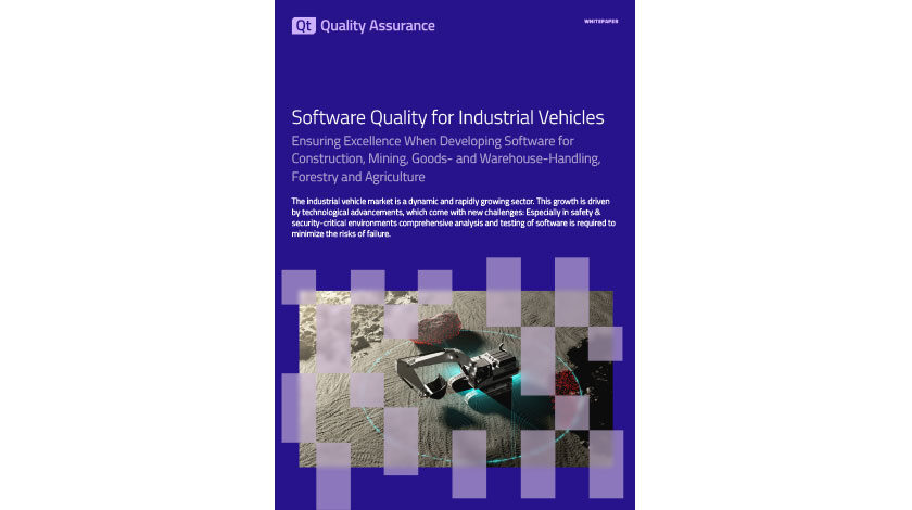 Software Quality for Industrial Vehicles