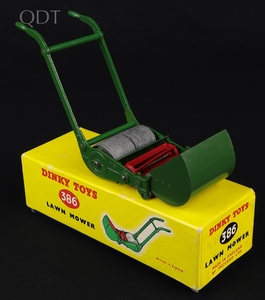 Dinky toys 386 lawn mower hh884 front