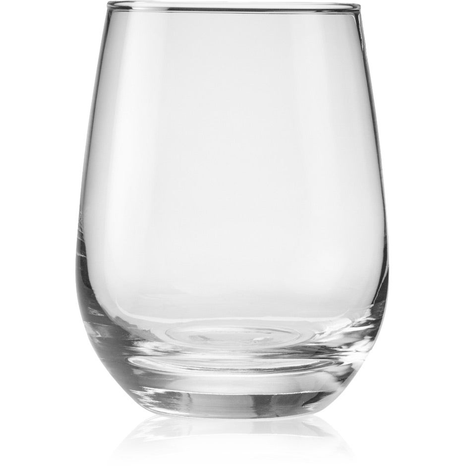 Libbey Stemless White Wine Glasses Mobile