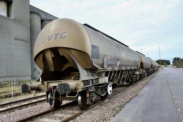 VTG Rail renews its lease agreement with Tarmac for 30 JGA-M tank wagons. // Credit: Gravity PR