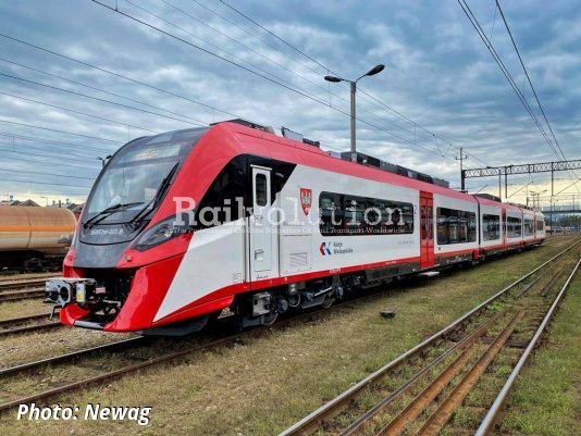 First Impuls 2 DMU For Koleje Wielkopolskie On Test