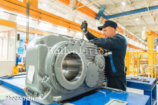 Gearboxes for Ivolga EMUs from DMZ production