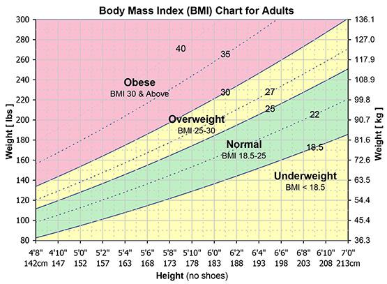 BMI Chart | Calculate Your BMI | Ramsay Health Care