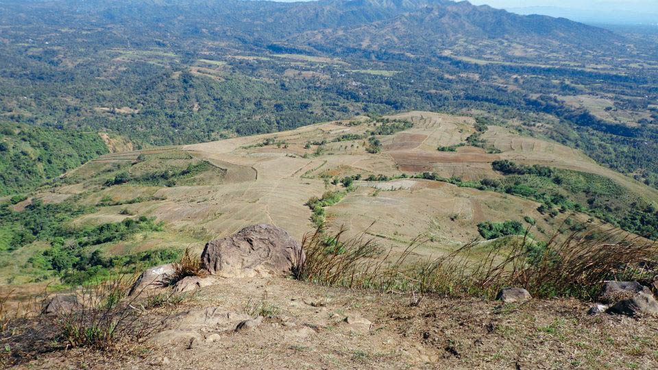 VIEW. Mt. Talamitam may be bare but it provides a spectacular view at the peak. Photo by Joshua Berida 