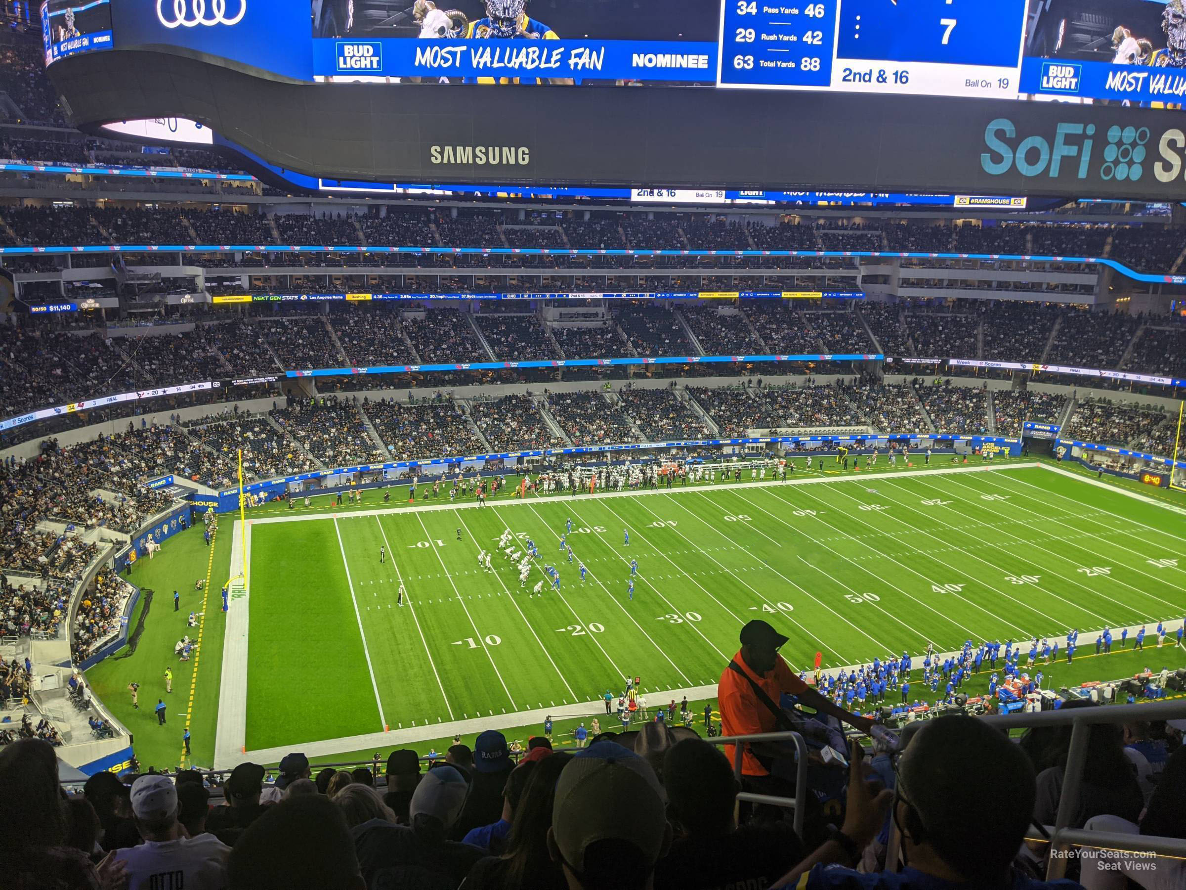 Seats In Sofi Stadium