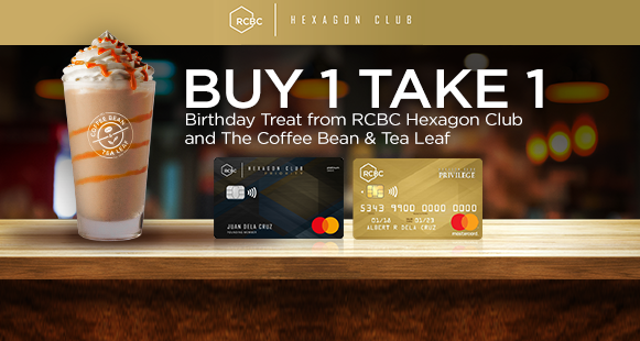 Hexagon Club Buy 1, Take 1 at CBTL 