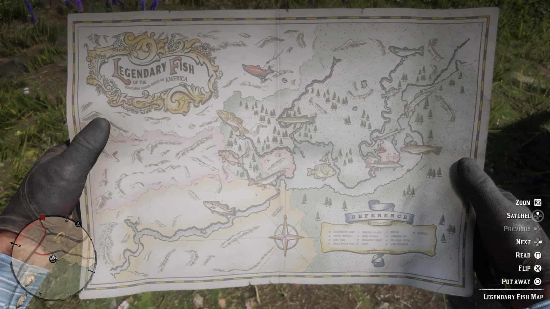 Red Dead Redemption 2 Legendary Fish Location