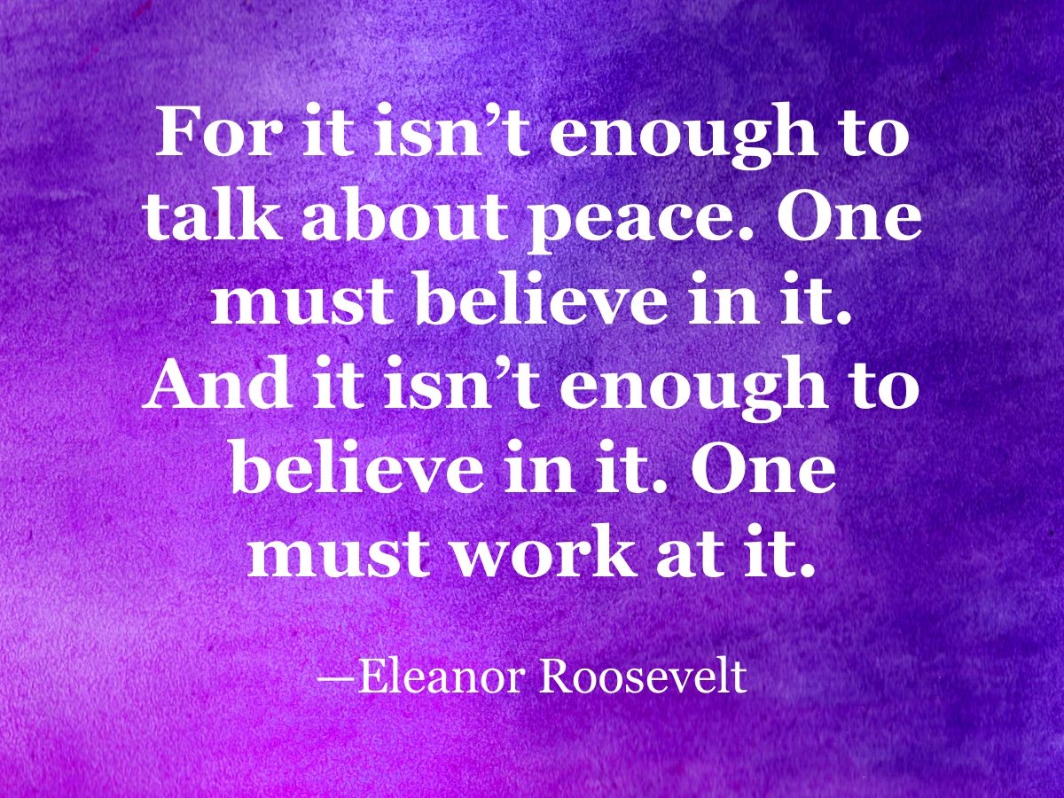 Eleanor Roosevelt quote