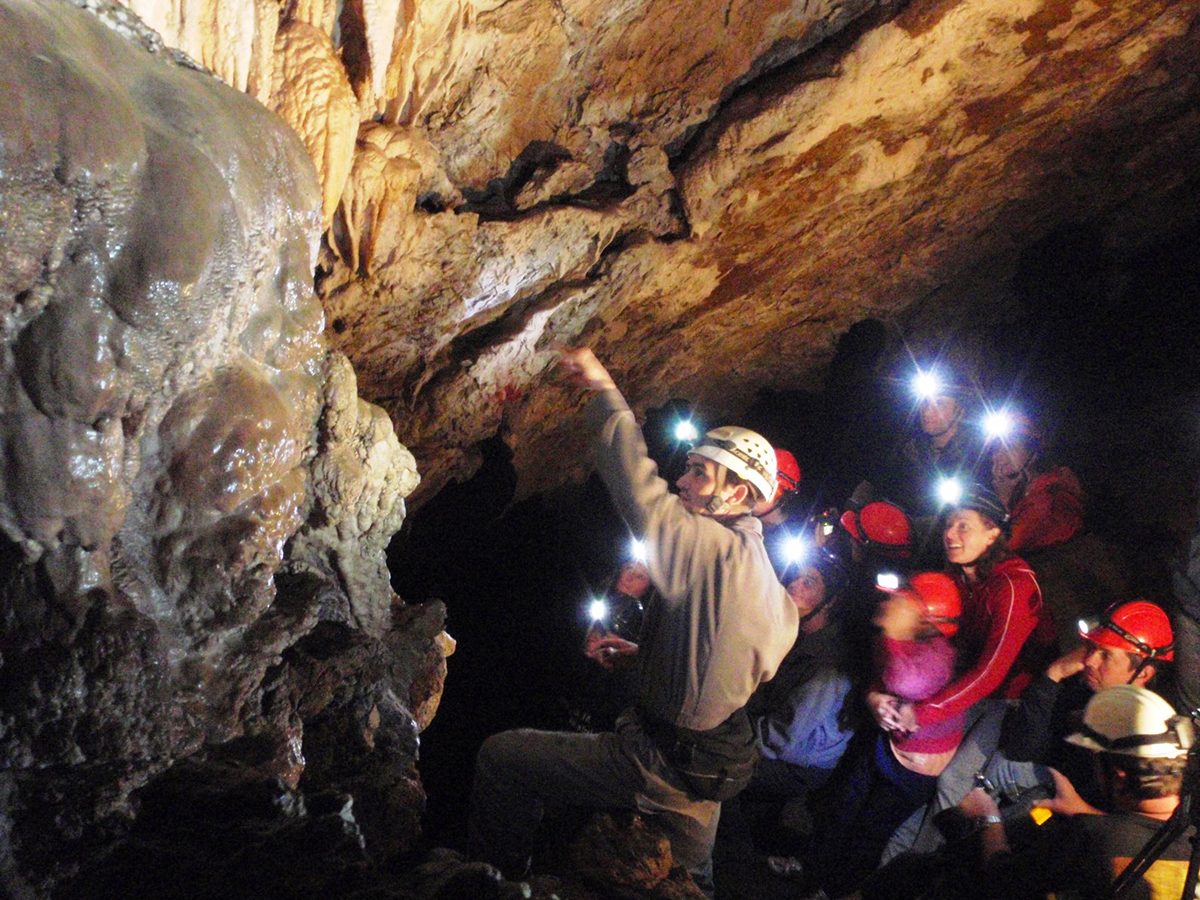 Cave exploring in Canada - Horne Lake Caves Park