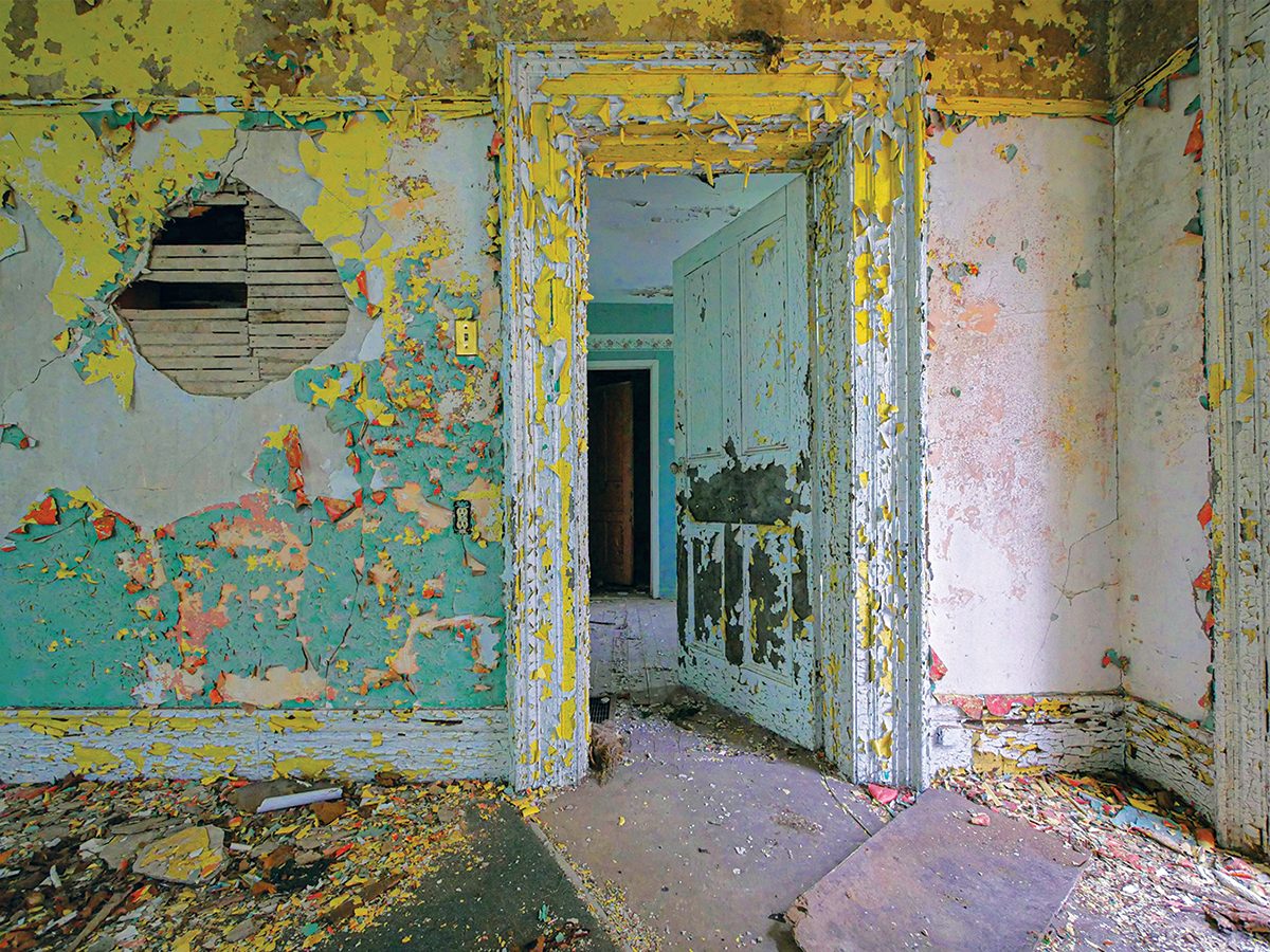 Dilapidated House Interior