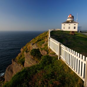 Historical landmarks - Cape Spear Lighthouse, Newfoundland