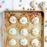 Mini Egg Shortbread Cookies