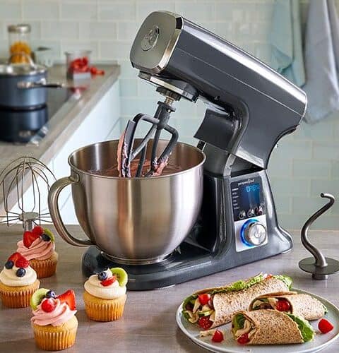 pampered chef deluxe stand mixer