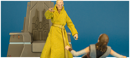 Supreme Leader Snoke Throne Room - The Black Series 6-inch action figure collection from Hasbro