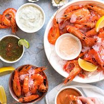 5 great Prawn Dipping Sauces: Cocktail / Seafood Sauce, Tartare, Marie Rose / Thousand Island, or a Thai Chilli Lime Sauce for something fresher. recipetineats.com