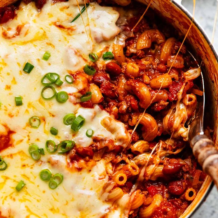 One pot Cajun beef pasta