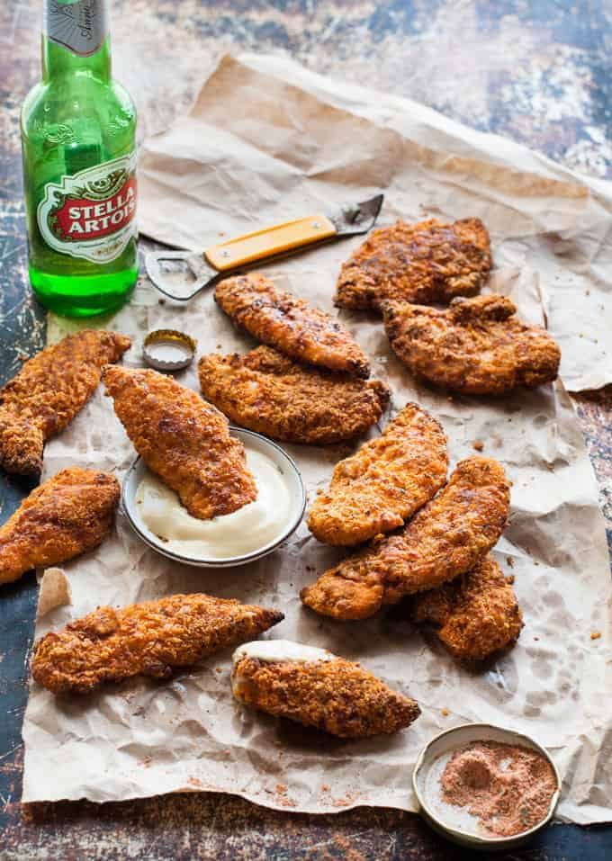 Kfc Baked Oven Fried Chicken Tenders | Recipetin Eats