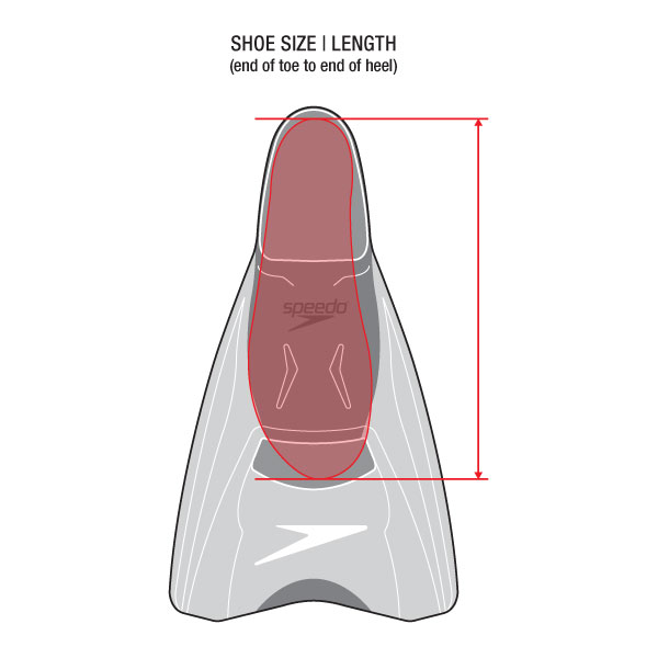 Speedo Switchblade Swimming Fin - 10 Degree Blade Angle