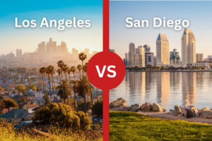 la vs san diego