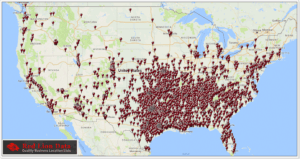 Sonic Store Map