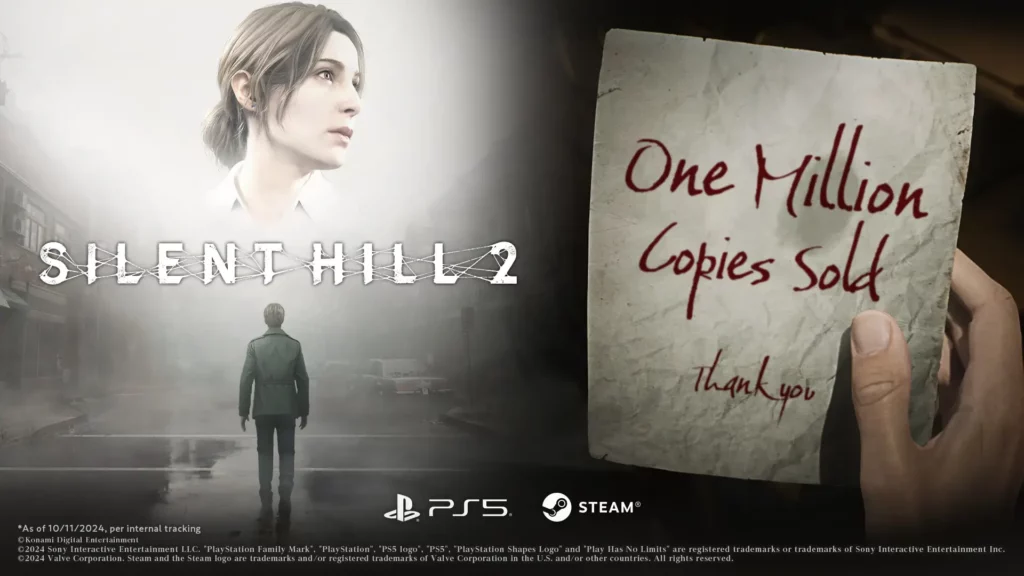 Silent Hill 2 Remake Surpasses One Million Copies Sold