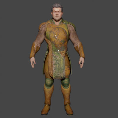 Gilgamesh Low-poly