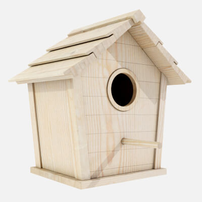 Wooden Birdhouse