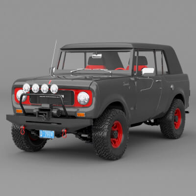 1967 International Scout 800 Sporttop Custom