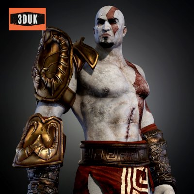 Kratos God of War 3 For G8M