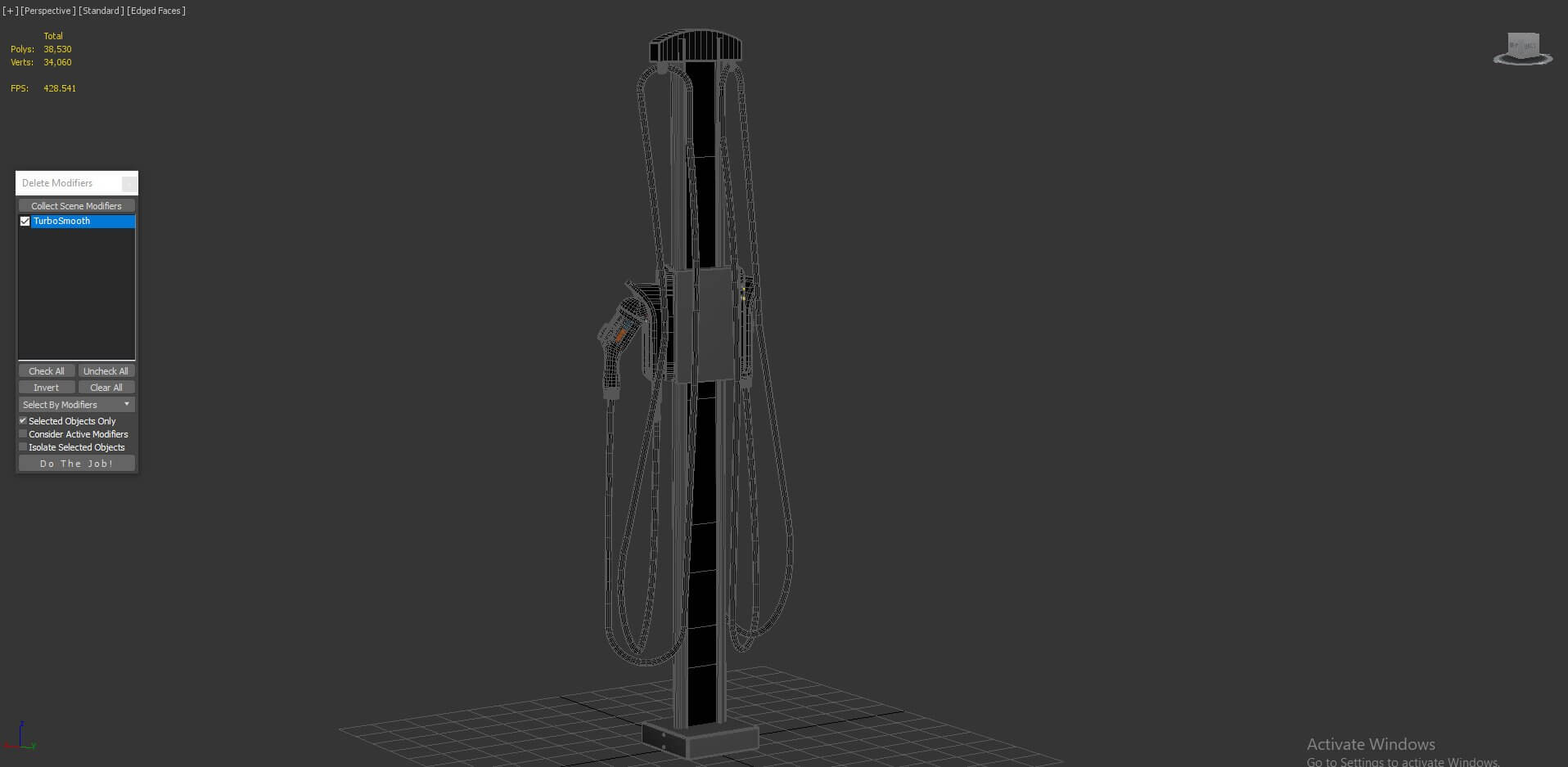 Electric Vehicle Chargepoint Part 03 3D Model