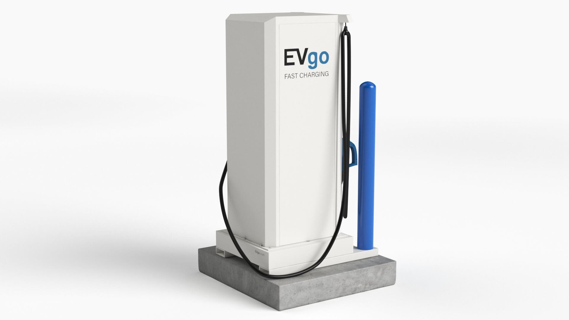 Electric Vehicle Charging Station EV GO 5 3D Model