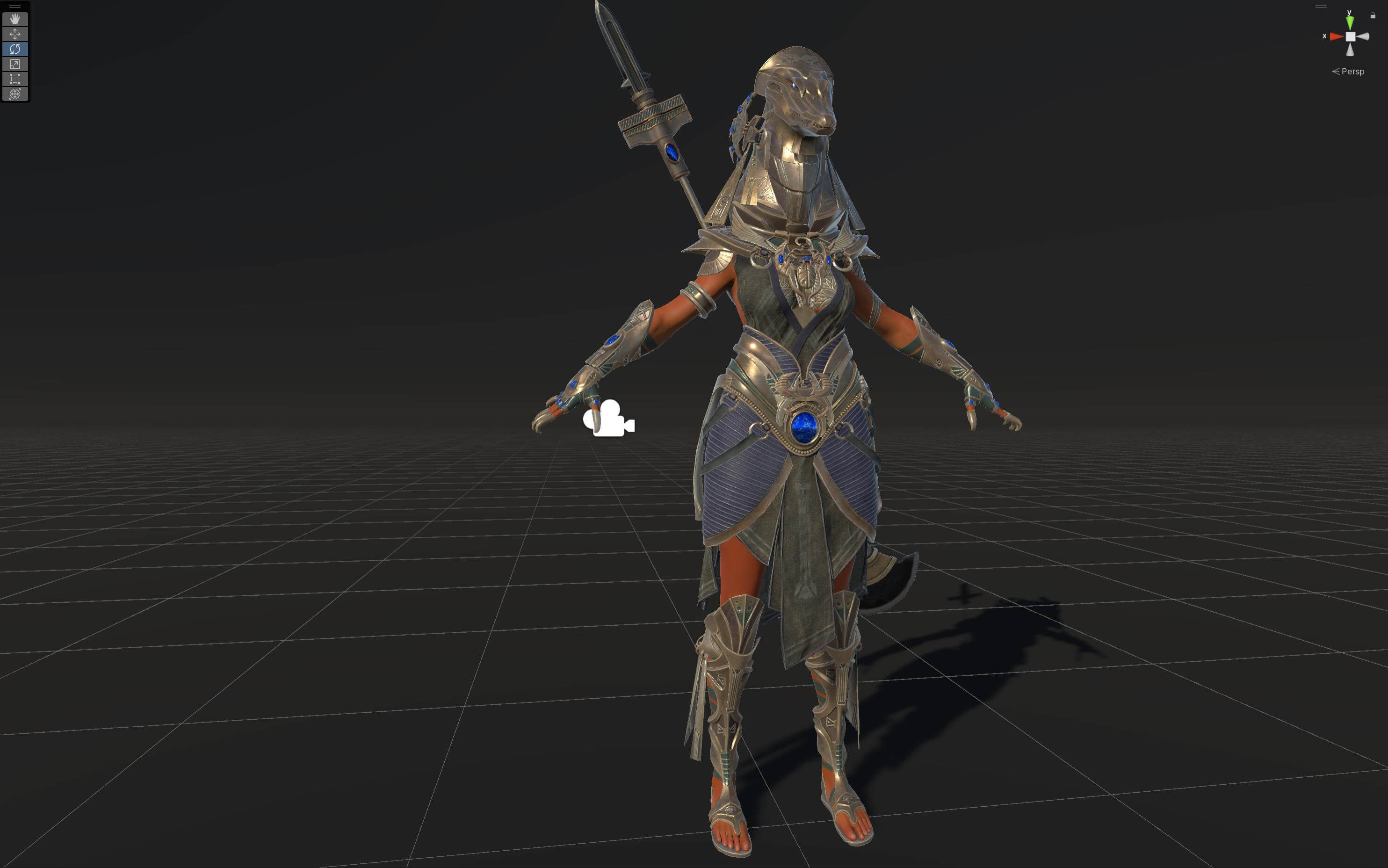 Amat Game Ready 3D Model