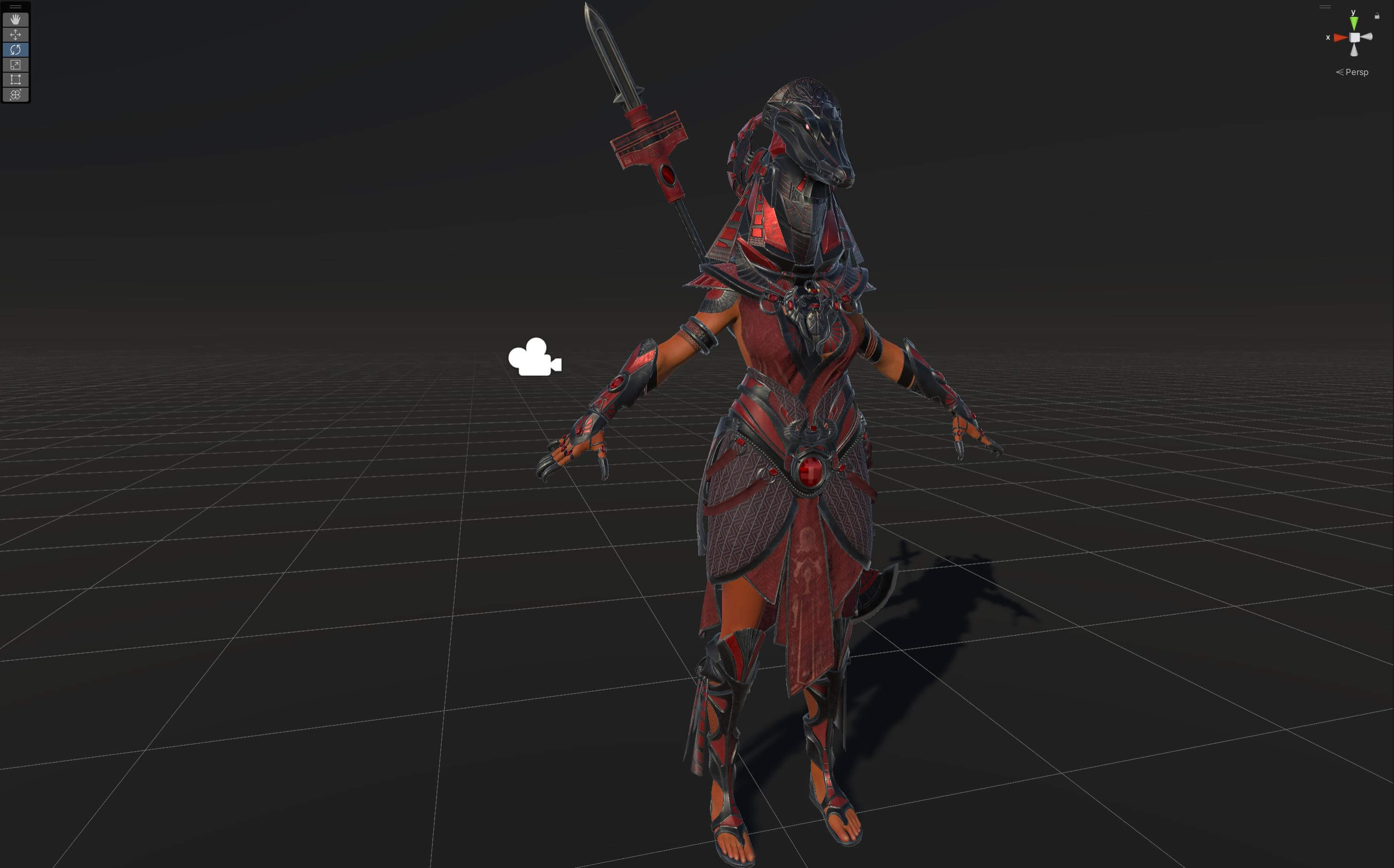 Amat Game Ready 3D Model