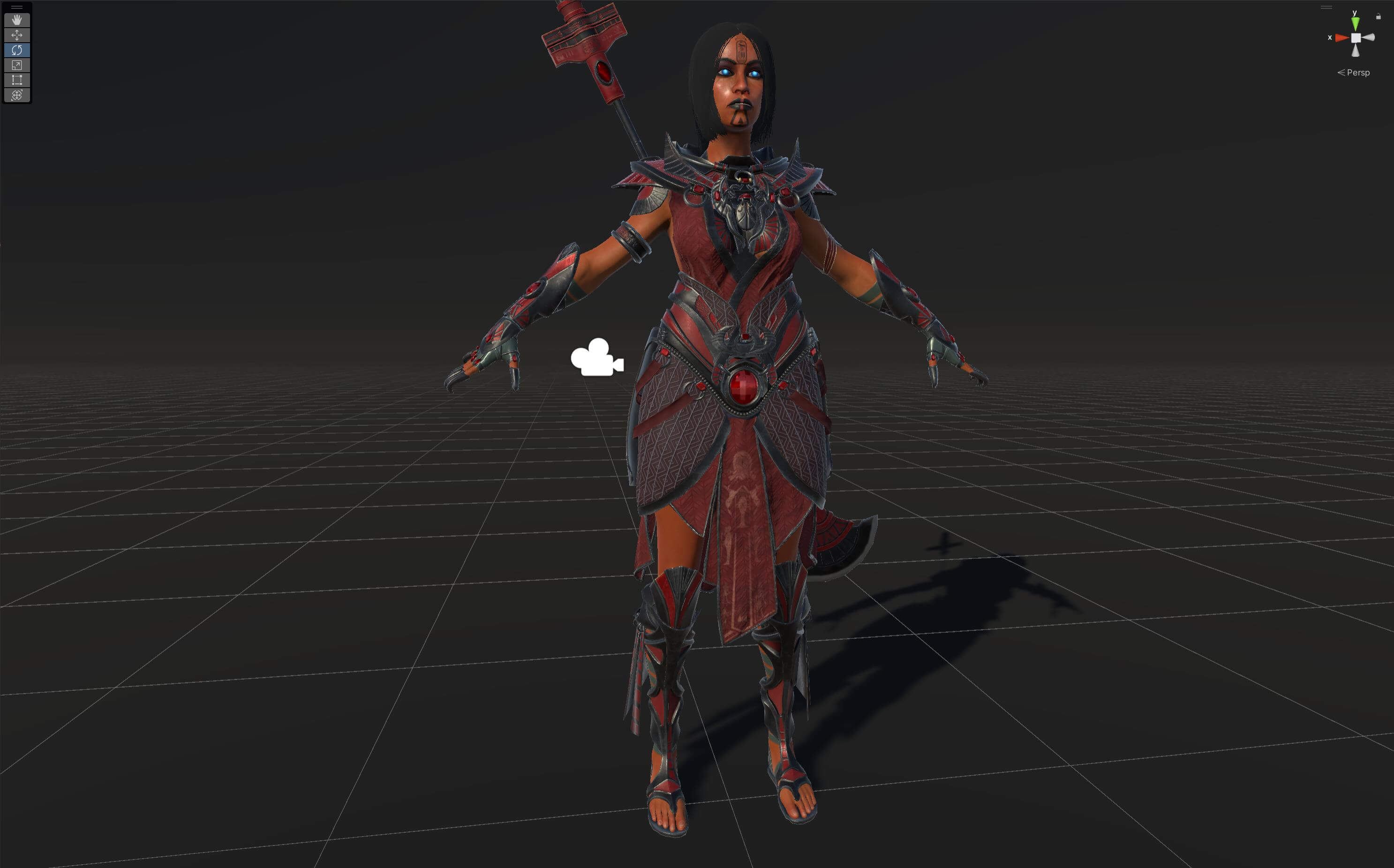 Amat Game Ready 3D Model